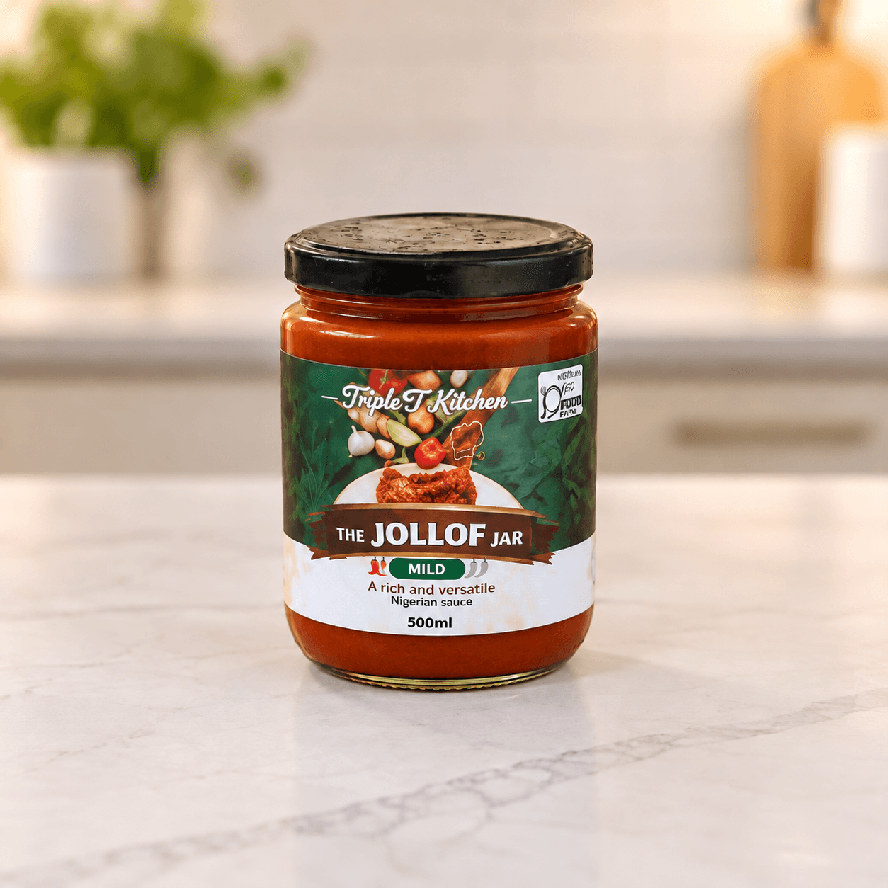 The Jollof Jar – Mild (500 mL)
